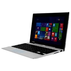 Toshiba Satellite Click Mini L9W-B Convertible Tablet & Laptop, Intel Atom, 2GB RAM, 32GB SSD, Office 365, 8.9